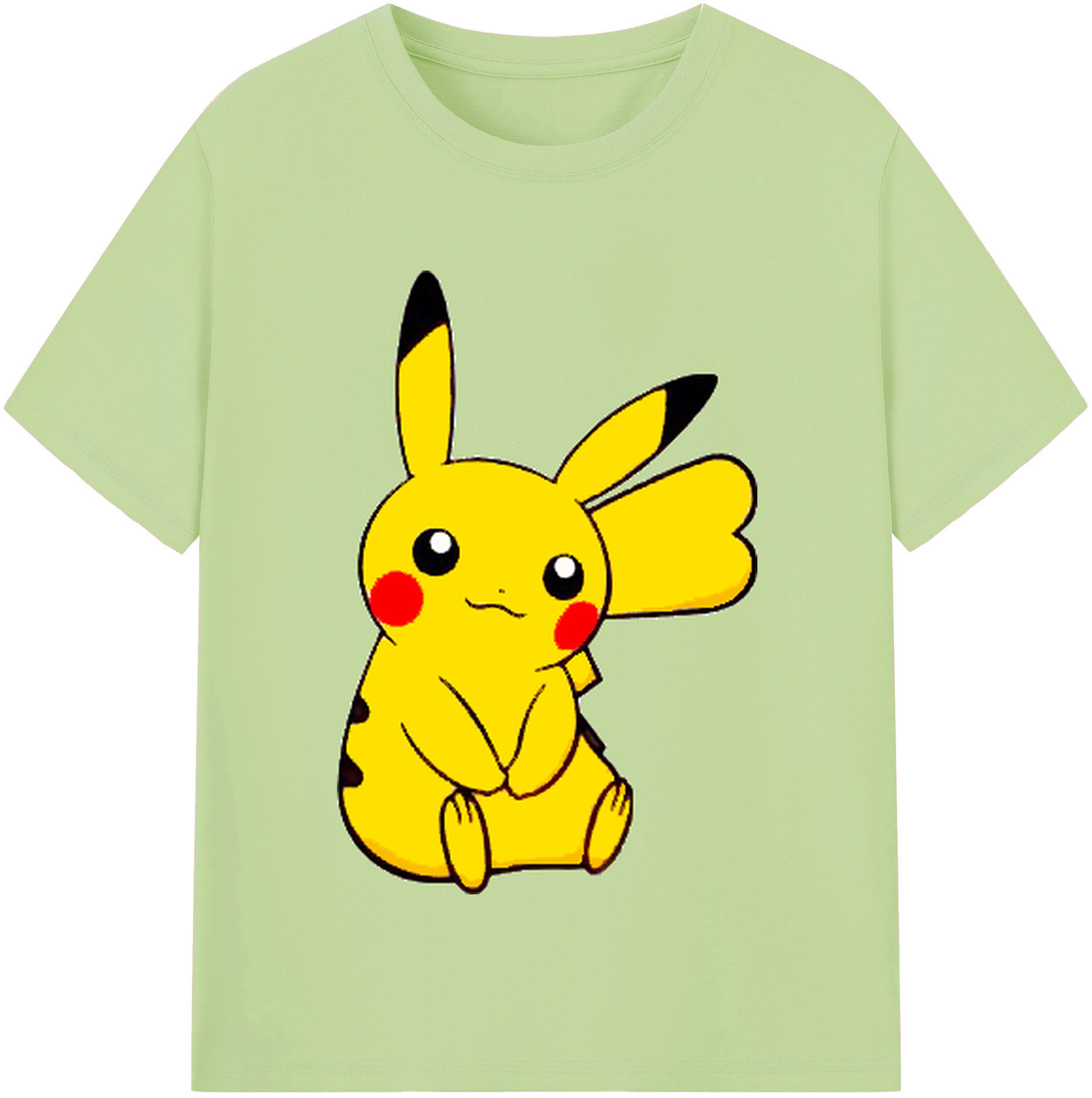 （画像用） ポケットモンスター Pokémon 綿100％半袖Tシャツ（フロントプリント）